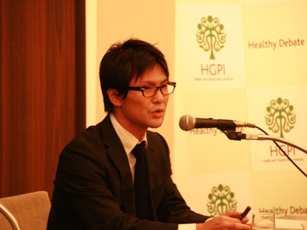 Mr.Kei Katsuno（Derector of Strategy, Global Health Innovative Technology Fund）