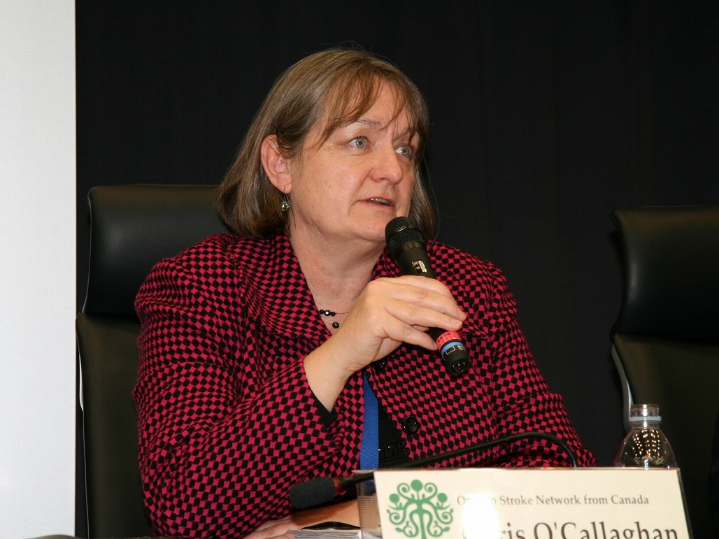 Ms. Chris O’Callaghan (Executive Director of the Ontario Stroke Network in Canada)