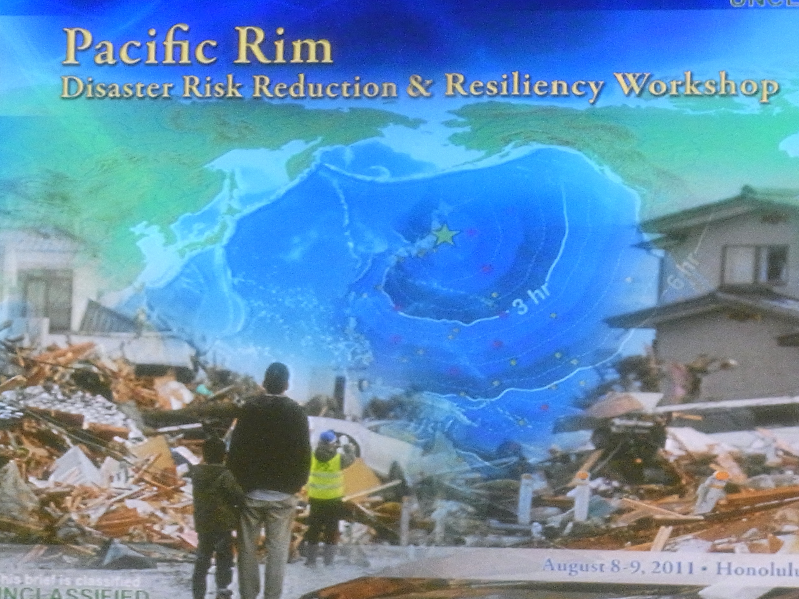 Pacific Rim Disaster Risk Reduction & Resiliency Workshop