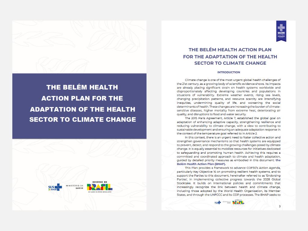 [Announcement] HGPI Endorses the “Belém Health Action Plan” (November 14, 2025)