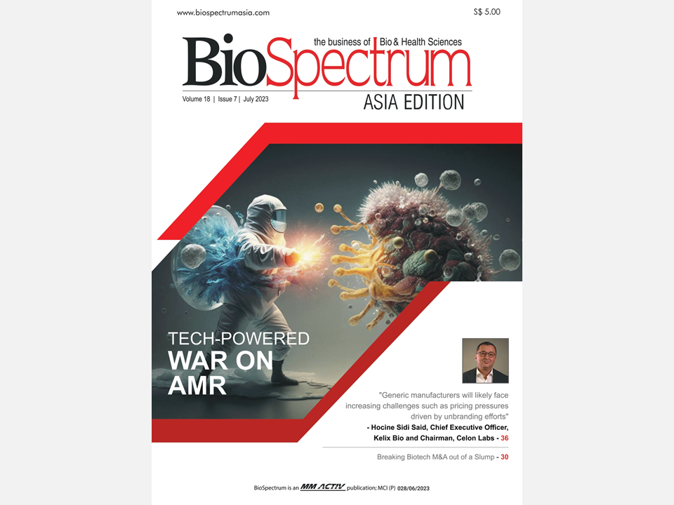 [In the media] “Tech-powered War on AMR” (BioSpectrum Asia Edition, July 4, 2023)