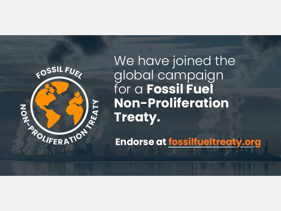 [Announcement] HGPI Planetary Health Policy Team Joins Call for Global Fossil Fuel Non-proliferation Treaty (October 18, 2022)