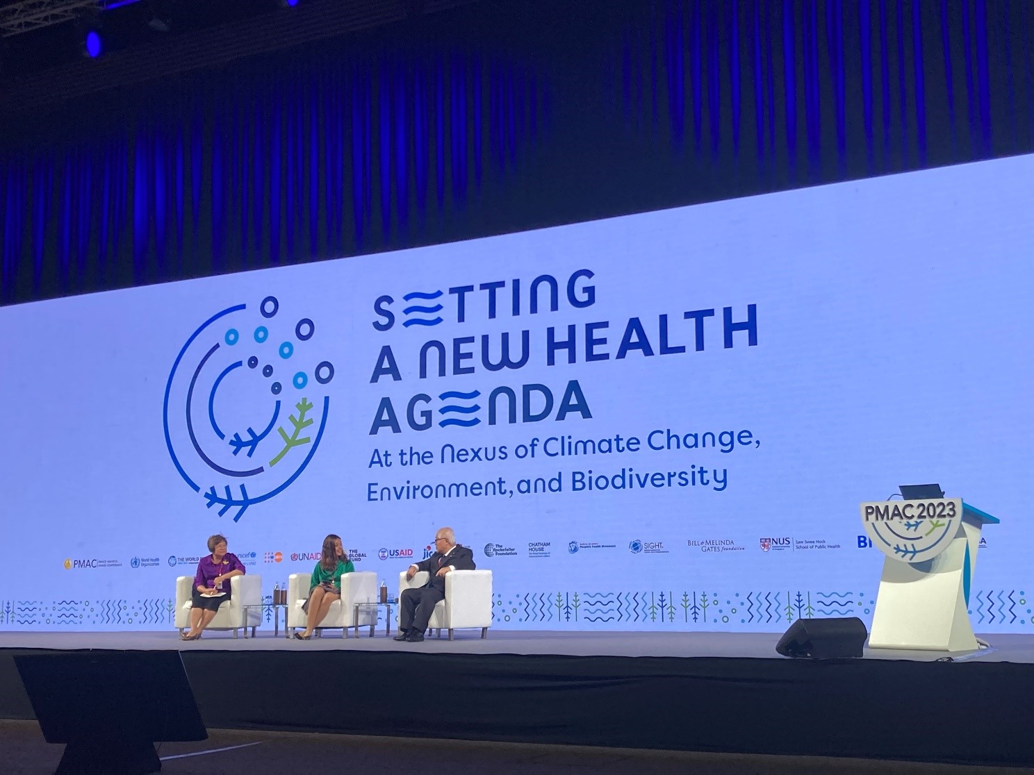[Event Report] HGPI Manager Attends Prince Mahidol Award Conference (PMAC) 2023 on Climate Change, Biodiversity Loss, and Pollution (January 27, 2023 to January 29, 2023)